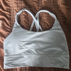 Lululemon White Sports Bra